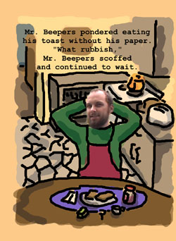 A pox upon the good Captain.